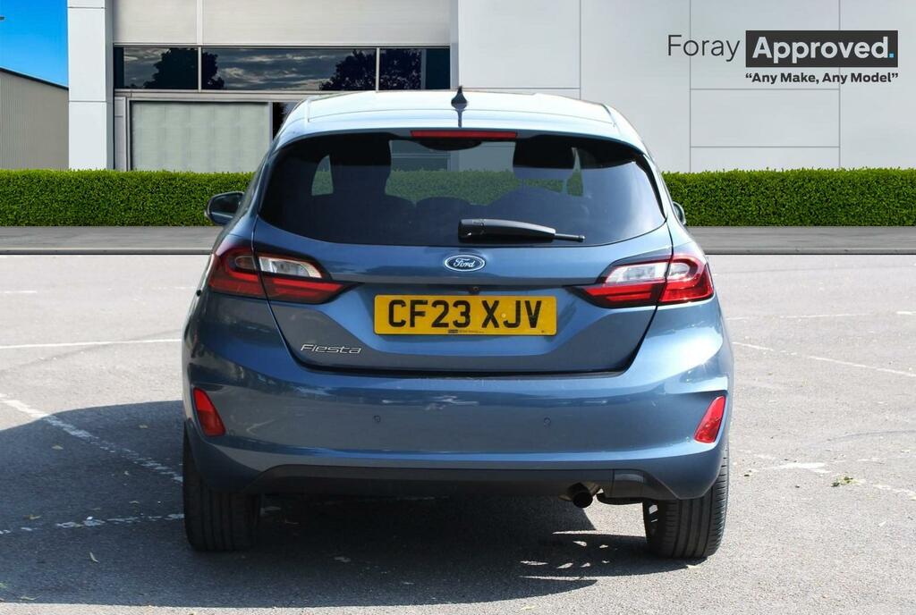 Ford Fiesta 1.0 Ecoboost Titanium X CF23XJV Blue #5