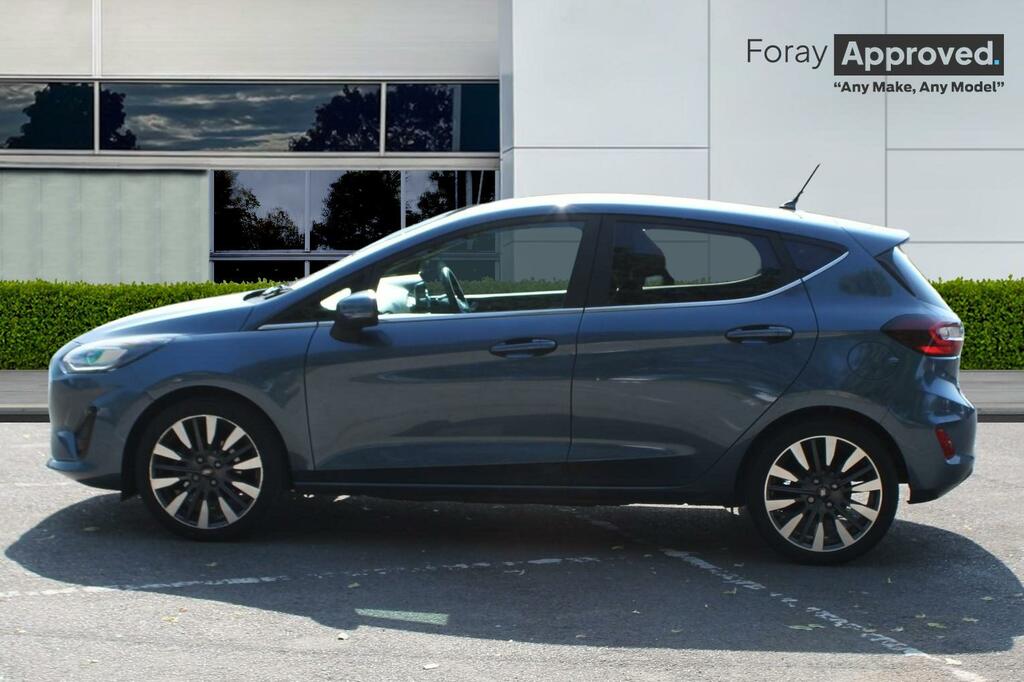 Ford Fiesta 1.0 Ecoboost Titanium X CF23XJV Blue #3