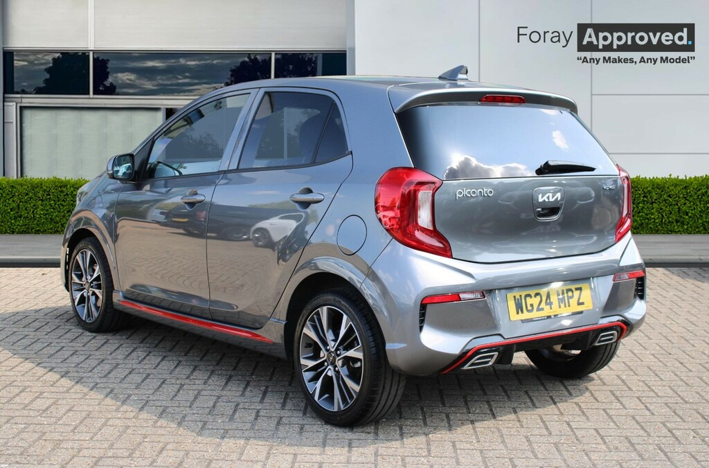 Kia Picanto 1.0 Gt-line 4 Seats WG24MPZ Grey #4