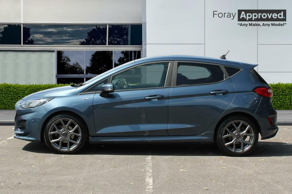 Ford Fiesta 1.0 Ecoboost Hybrid Mhev 125 St-line SB23AFE Blue #3