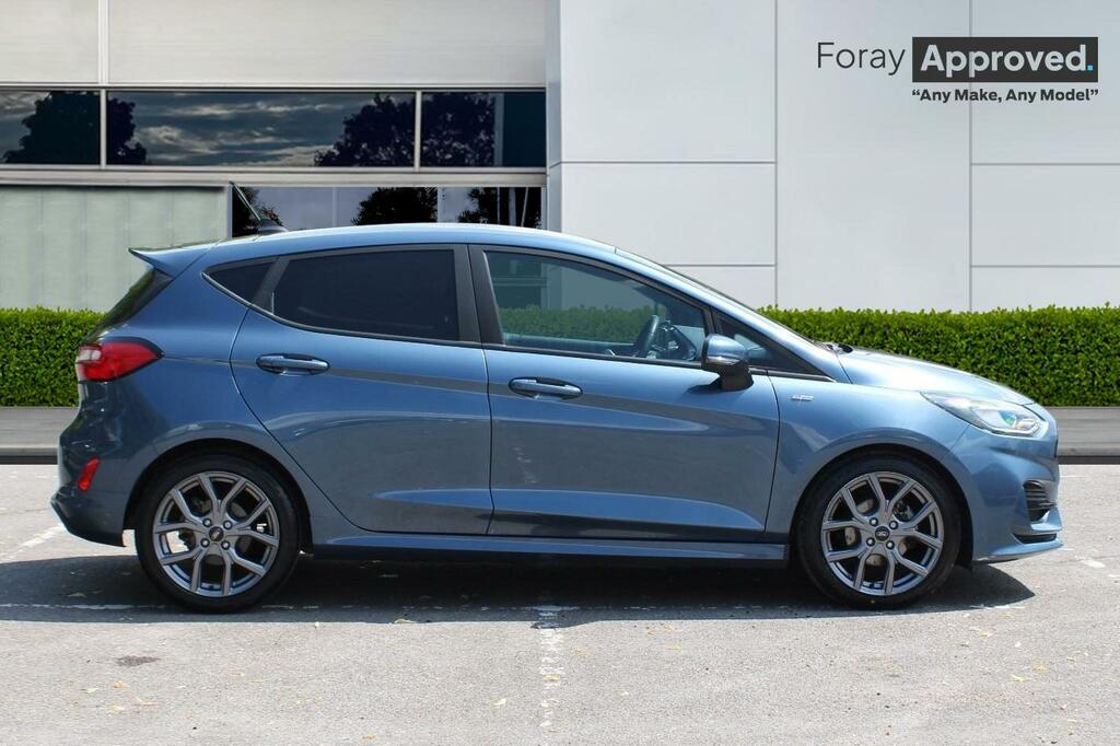 Ford Fiesta 1.0 Ecoboost Hybrid Mhev 125 St-line SB23AFE Blue #6