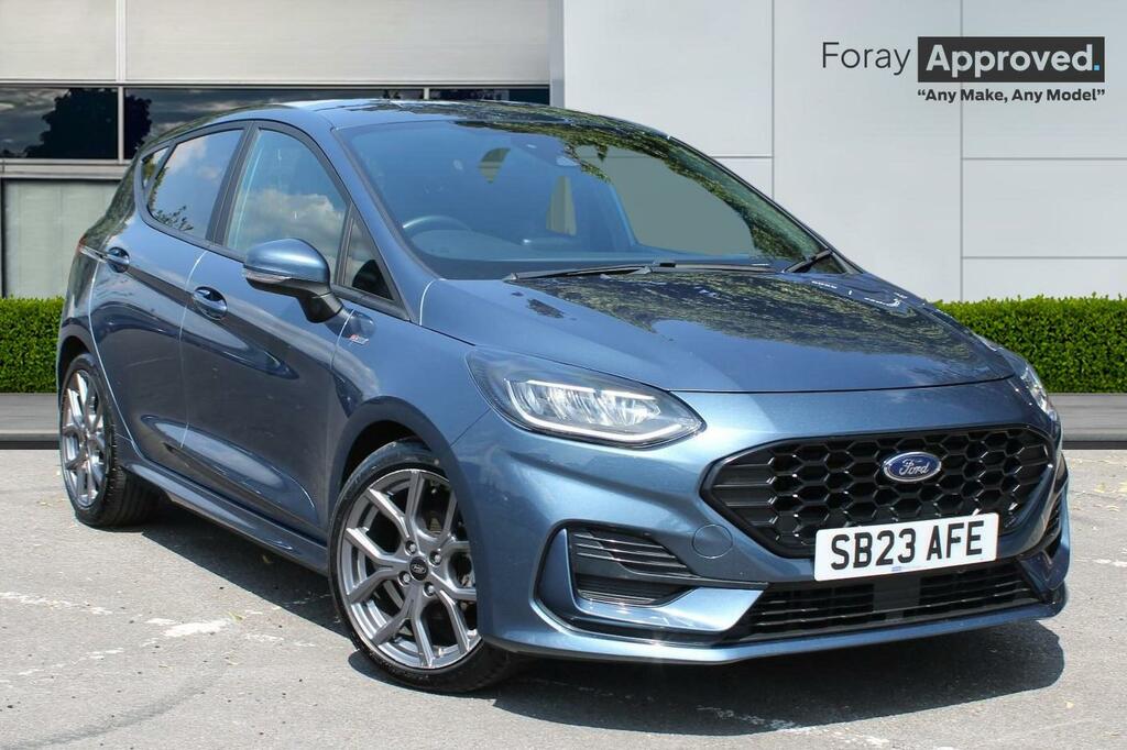 Ford Fiesta 1.0 Ecoboost Hybrid Mhev 125 St-line Blue