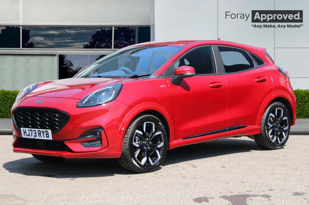 Ford Puma 1.0 Ecoboost Hybrid Mhev St-line X HJ73RYB Red #3