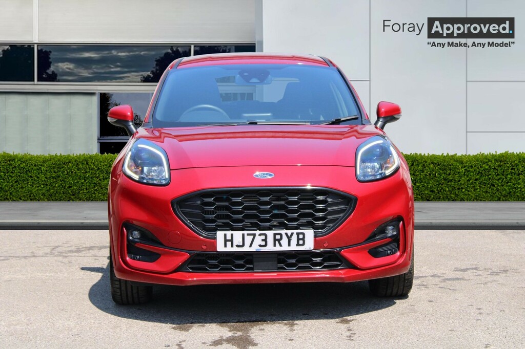Ford Puma 1.0 Ecoboost Hybrid Mhev St-line X HJ73RYB Red #2