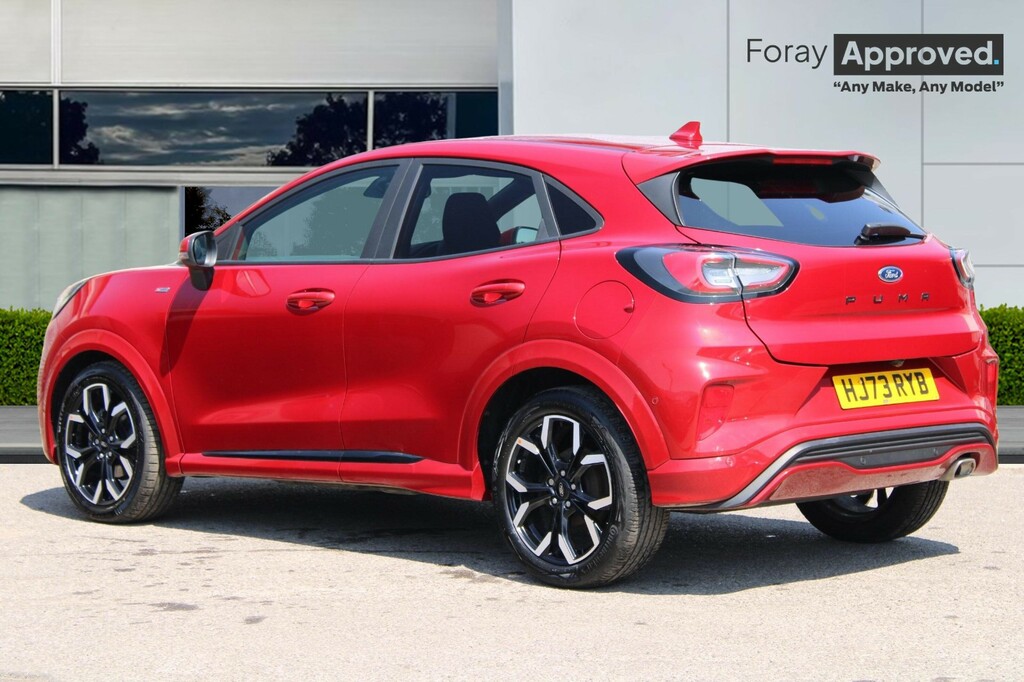 Ford Puma 1.0 Ecoboost Hybrid Mhev St-line X HJ73RYB Red #5