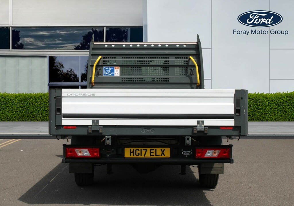 Ford Transit Custom 2.0 Tdci 130Ps Chassis Cab HG17ELX White #4