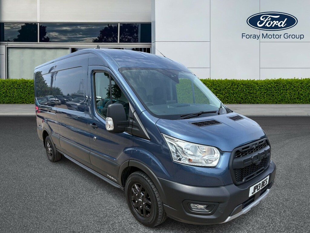 Ford Transit Custom 2.0 Ecoblue Hybrid 130Ps H2 Trail Van Blue