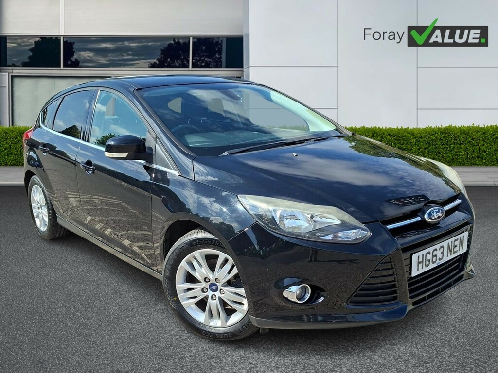 Ford Focus 1.0 125 Ecoboost Titanium Navigator HG63NEN Black