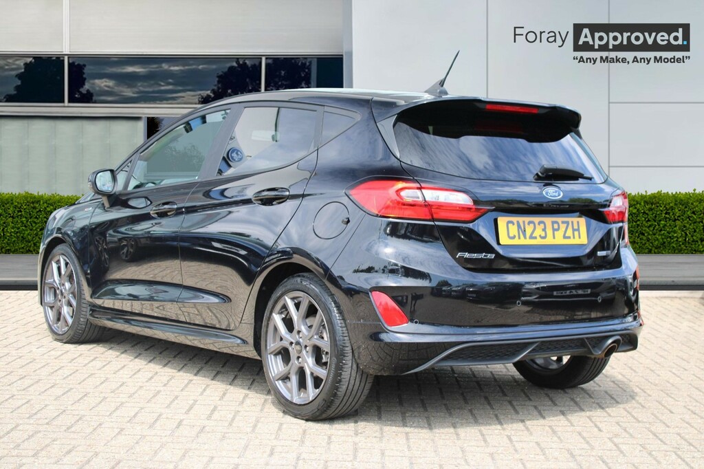 Ford Fiesta 1.0 Ecoboost Hybrid Mhev 125 St-line Black #4