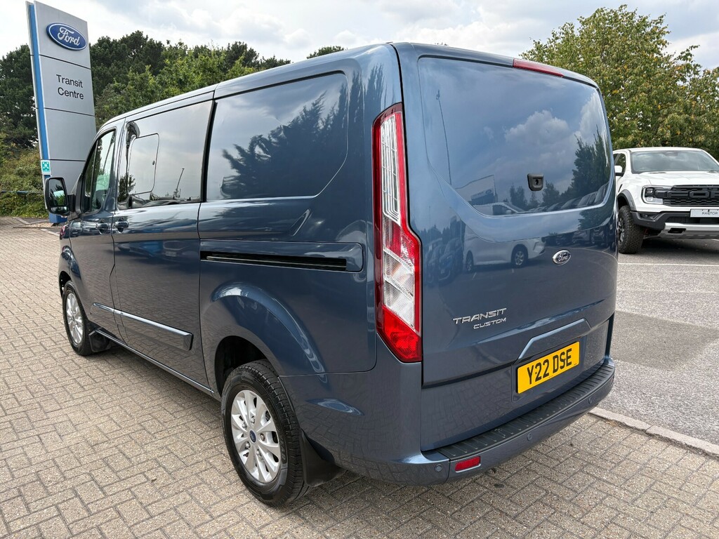 Ford Transit Custom 2.0 Ecoblue 170Ps Low Roof Dcab Limited Van Blue #5