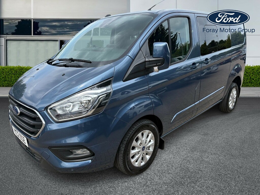 Ford Transit Custom 2.0 Ecoblue 170Ps Low Roof Dcab Limited Van Blue #3