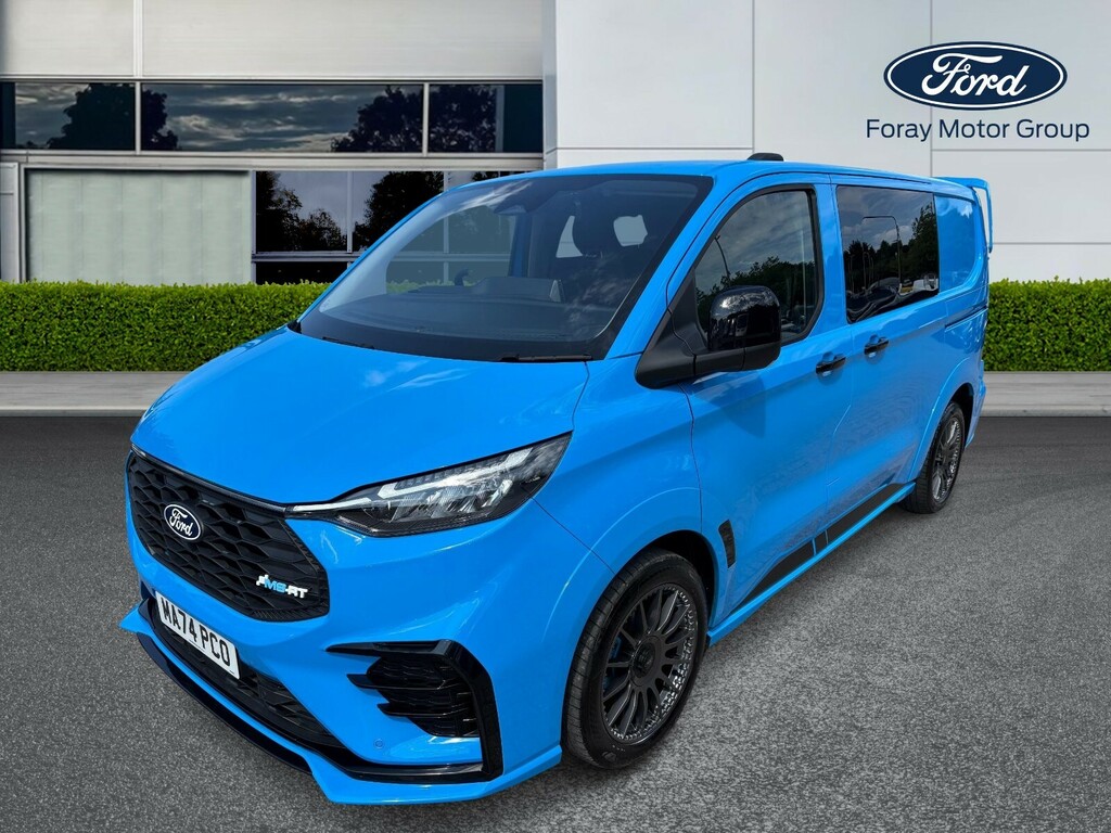 Ford Transit Custom 2.5 Phev 232Ps H1 Double Cab Van Ms-rt Blue #3