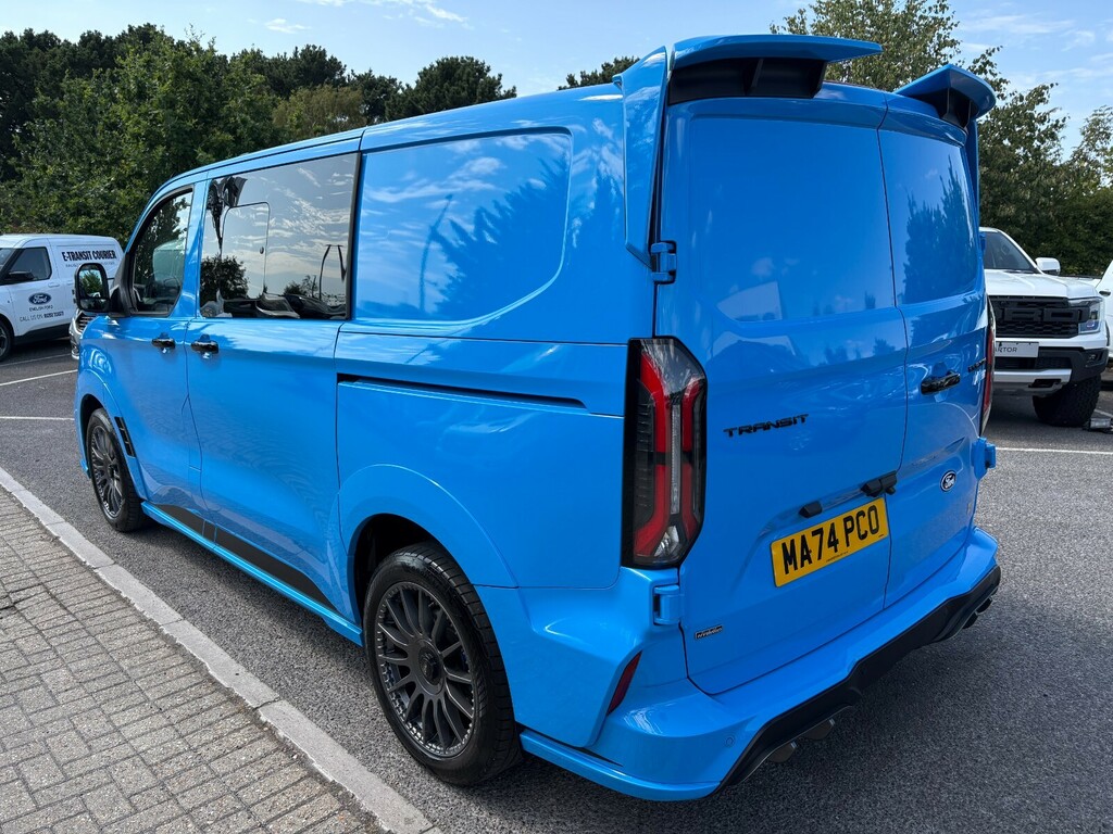Ford Transit Custom 2.5 Phev 232Ps H1 Double Cab Van Ms-rt Blue #5