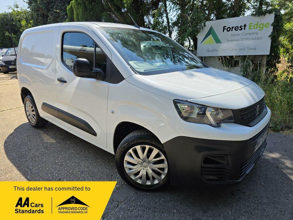 Peugeot Partner Panel Van 1.5 Bluehdi 1000 Professional Standard P White
