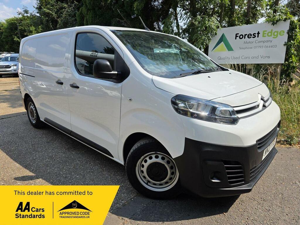 Citroen Dispatch Panel Van 1.5 Bluehdi 1000 Enterprise M Fwd 2 Euro White
