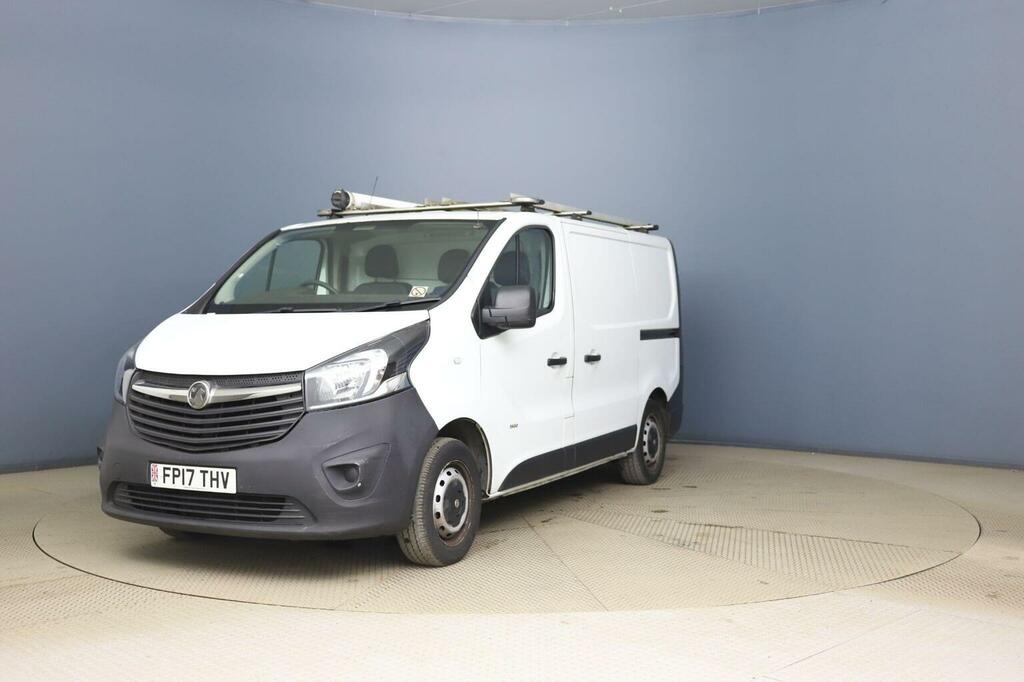 Vauxhall Vivaro Panel Van White #3