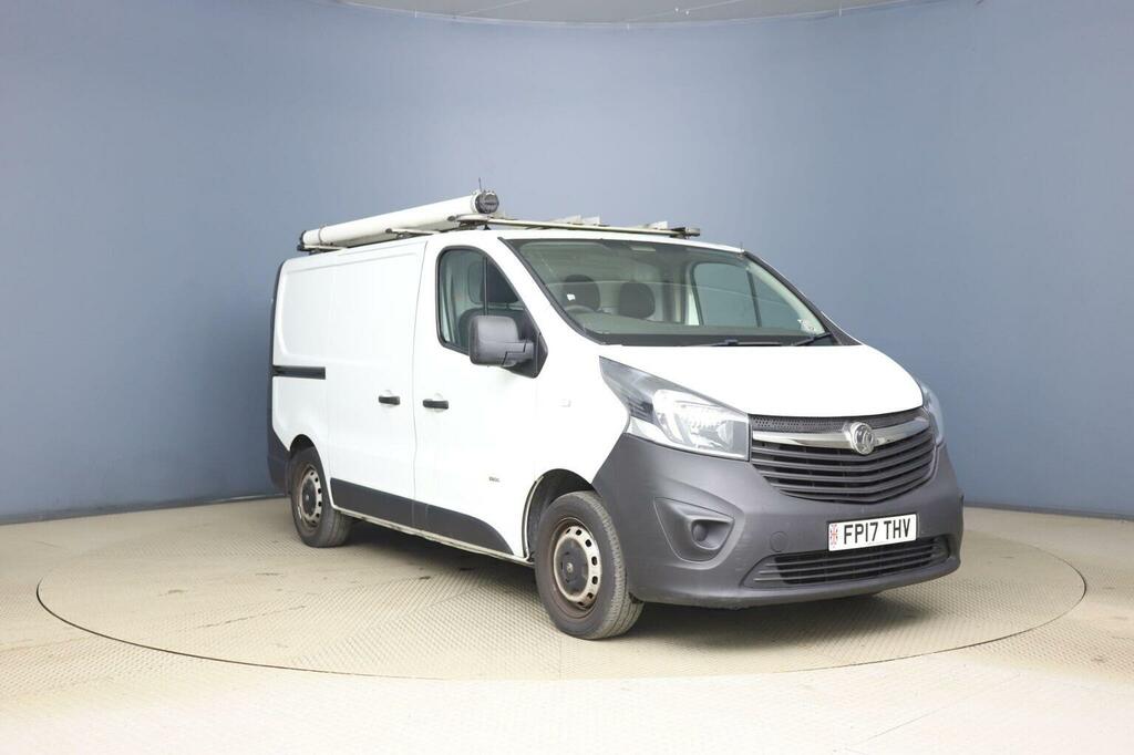 Vauxhall Vivaro Panel Van White #1