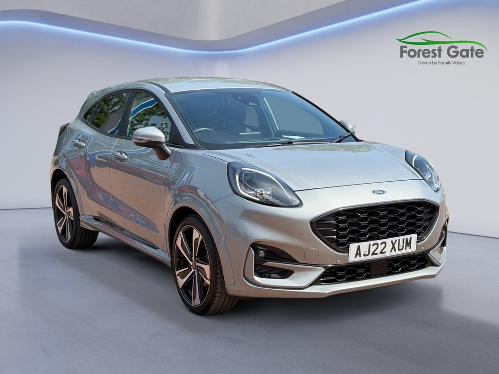 Ford Puma 1.0T Ecoboost Mhev St-line X Suv Hybrid Silver