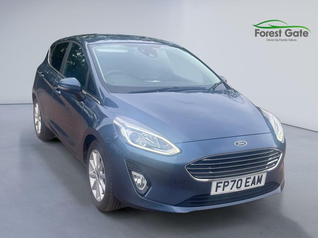 Ford Fiesta 1.0T Ecoboost Mhev Titanium Hatchback M Blue