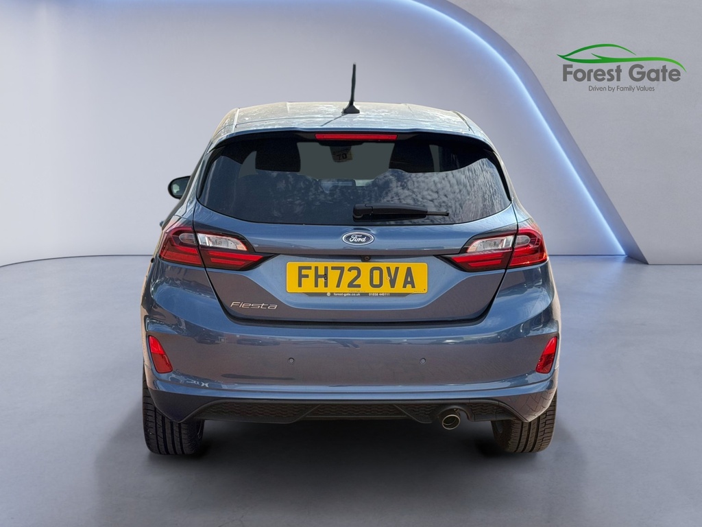 Ford Fiesta 1.0T Ecoboost St-line X Hatchback Manua FH72OVA Blue #6