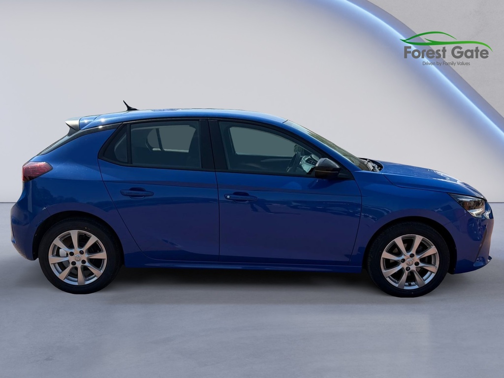 Vauxhall Corsa 1.2 Turb1.2i Turbo 100 Ps Elite Ha Blue #8