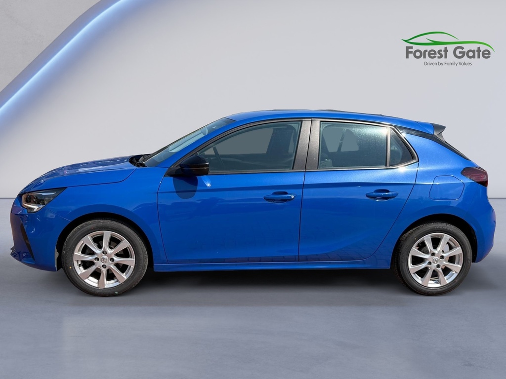 Vauxhall Corsa 1.2 Turb1.2i Turbo 100 Ps Elite Ha Blue #4