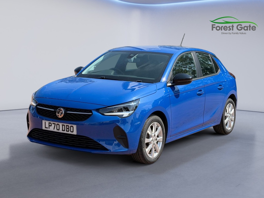 Vauxhall Corsa 1.2 Turb1.2i Turbo 100 Ps Elite Ha Blue #3