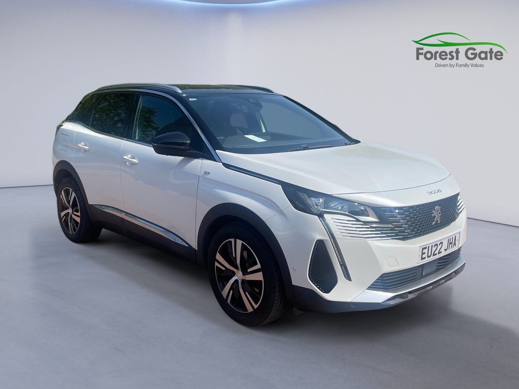 Peugeot 3008 1.2 Puretech Gt Suv Eat Euro 6 Ss 1 White #2