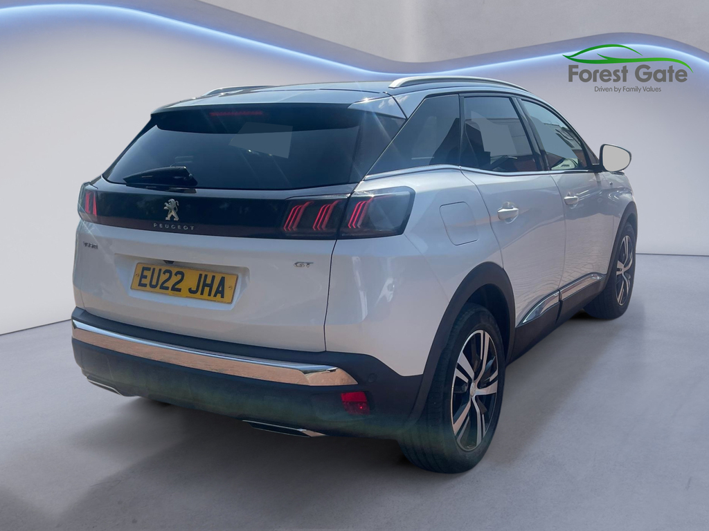 Peugeot 3008 1.2 Puretech Gt Suv Eat Euro 6 Ss 1 White #5