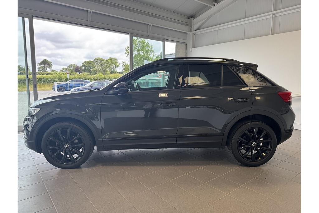 Volkswagen T-Roc 1.0 Tsi Black Edition 110 Ps U14278 YA70WJV Grey #5