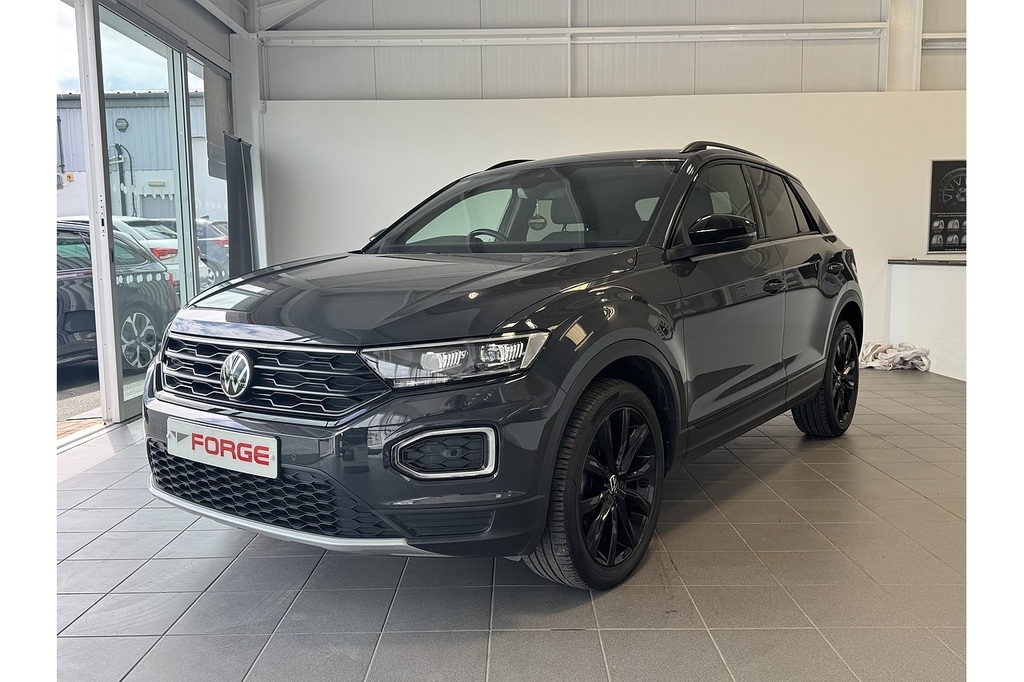 Volkswagen T-Roc 1.0 Tsi Black Edition 110 Ps U14278 YA70WJV Grey #3