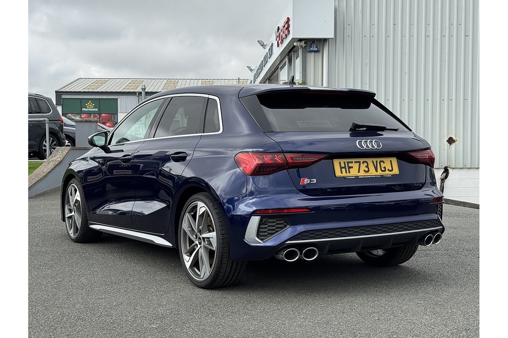 Audi S3 2.0 Tfsi Sportback S Tronic Quattro 310 Ps HF73VGJ Blue #6