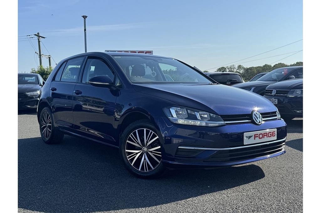 Volkswagen Golf Tsi Se Nav U14310 Ulez Blue