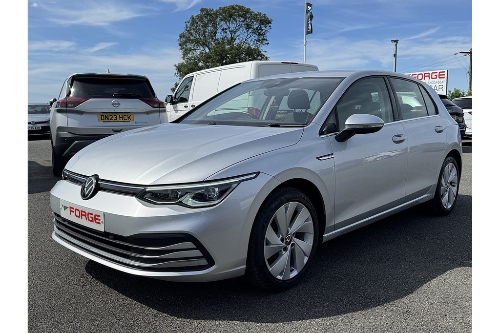Volkswagen Golf 1.5 Tsi Style 150 Ps U14319 Ulez CK70AZC Silver #3