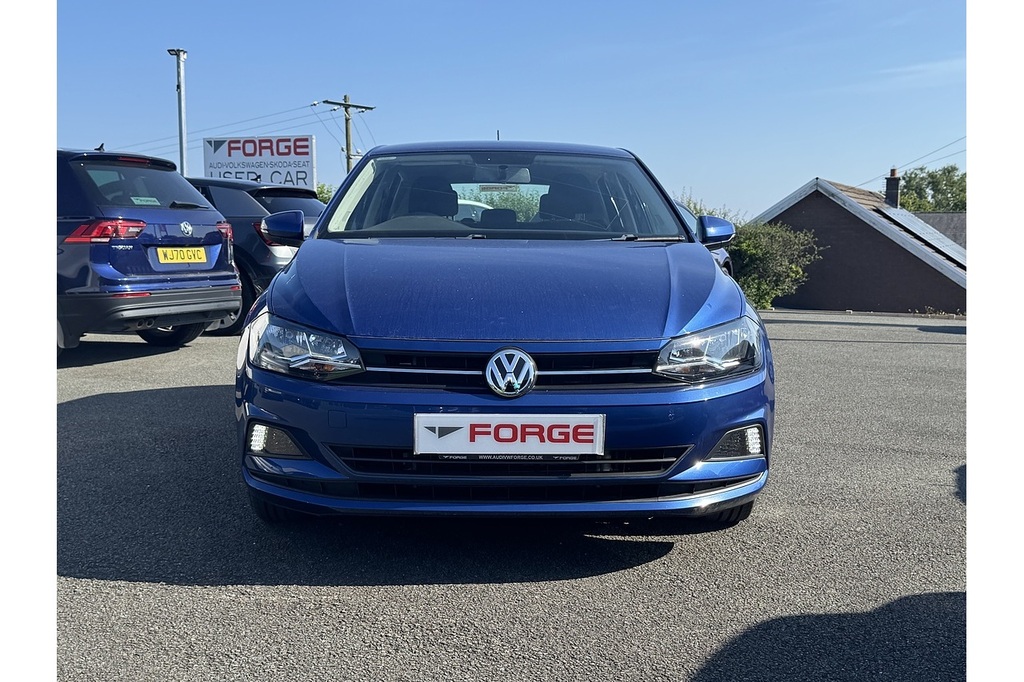 Volkswagen Polo 1.0 Tsi Gpf Se 95 Ps U14349 Ulez KW19SHK Blue #2