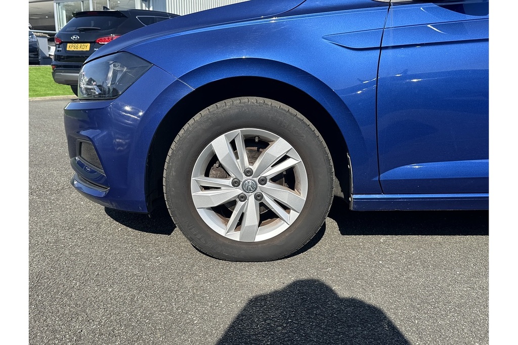 Volkswagen Polo 1.0 Tsi Gpf Se 95 Ps U14349 Ulez KW19SHK Blue #4