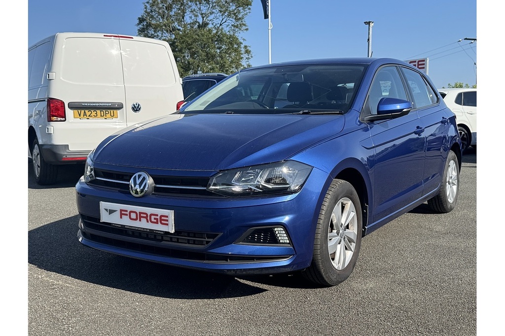Volkswagen Polo 1.0 Tsi Gpf Se 95 Ps U14349 Ulez KW19SHK Blue #3