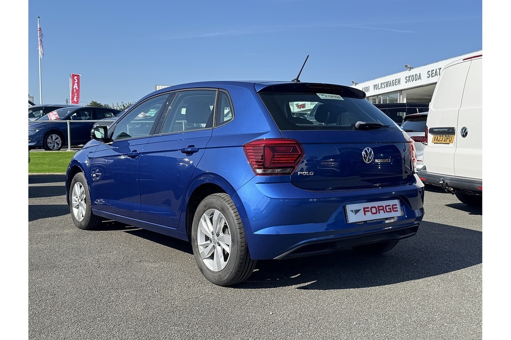 Volkswagen Polo 1.0 Tsi Gpf Se 95 Ps U14349 Ulez KW19SHK Blue #6