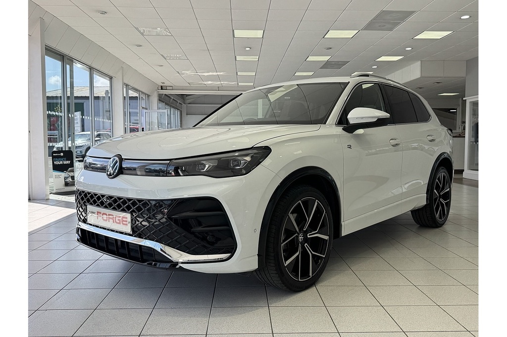 Volkswagen Tiguan Etsi Mhev R-line Launch Edition U14386 Ulez White #3