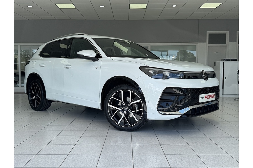 Volkswagen Tiguan Etsi Mhev R-line Launch Edition U14386 Ulez White