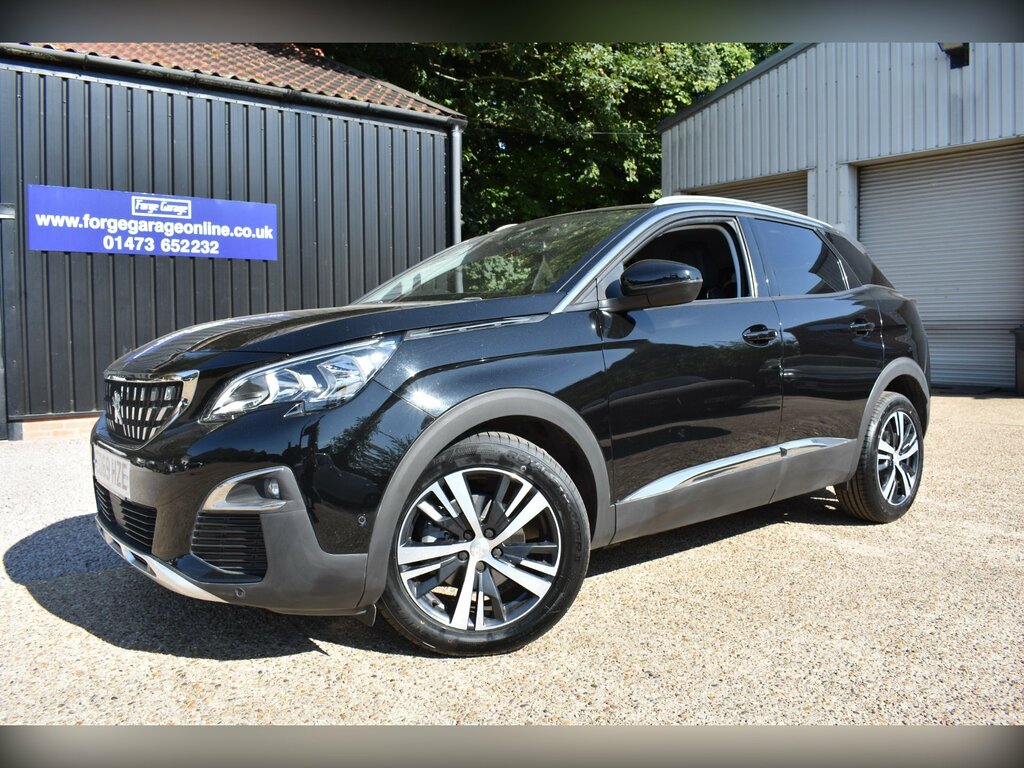 Peugeot 3008 1.2 Puretech Allure Suv Euro 6 Black