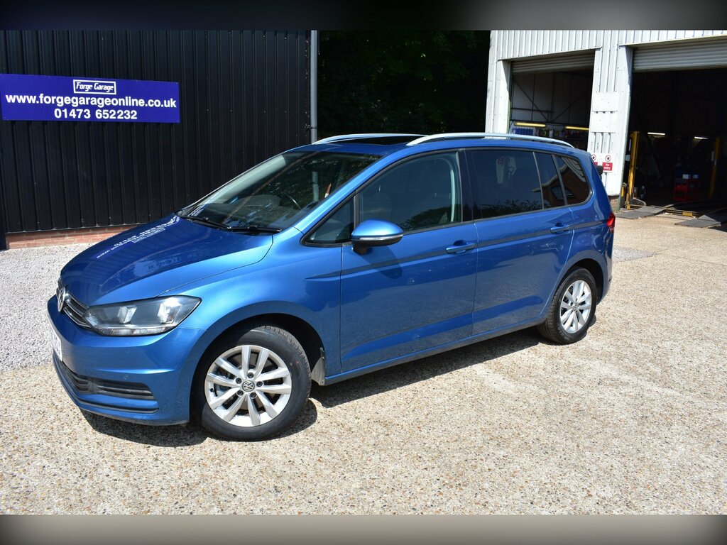 Volkswagen Touran 1.2 Tsi Se Family Mpv Euro 6 S Blue #5
