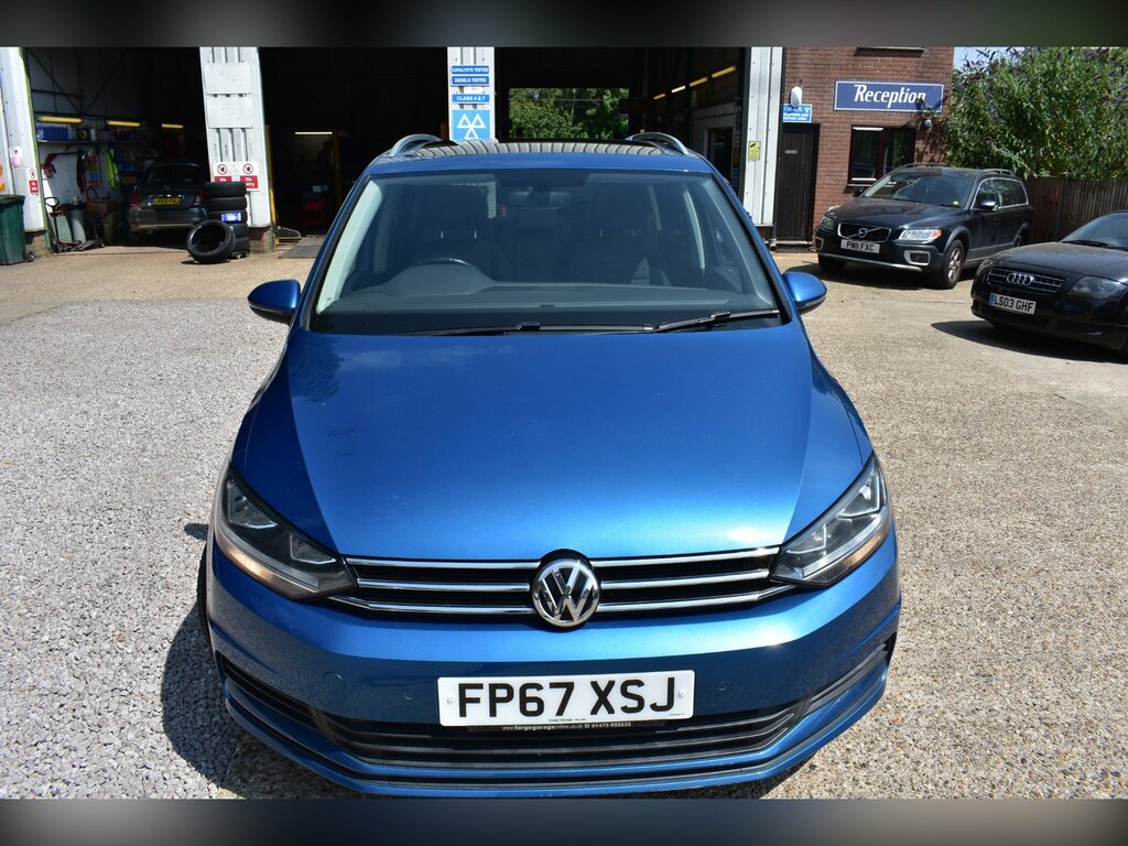 Volkswagen Touran 1.2 Tsi Se Family Mpv Euro 6 S Blue #4