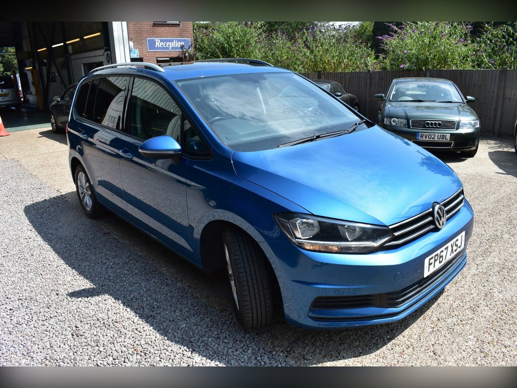 Volkswagen Touran 1.2 Tsi Se Family Mpv Euro 6 S Blue #3