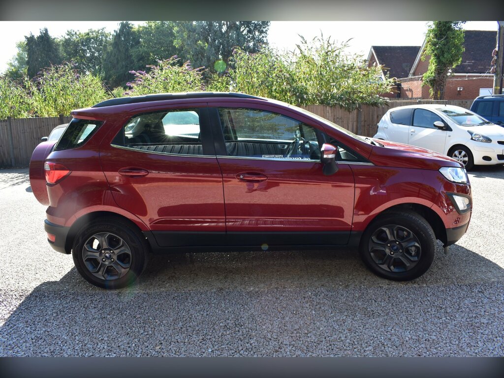 Ford Ecosport 1.0T Ecoboost Zetec Suv Euro 6 EO68KRU Red #2