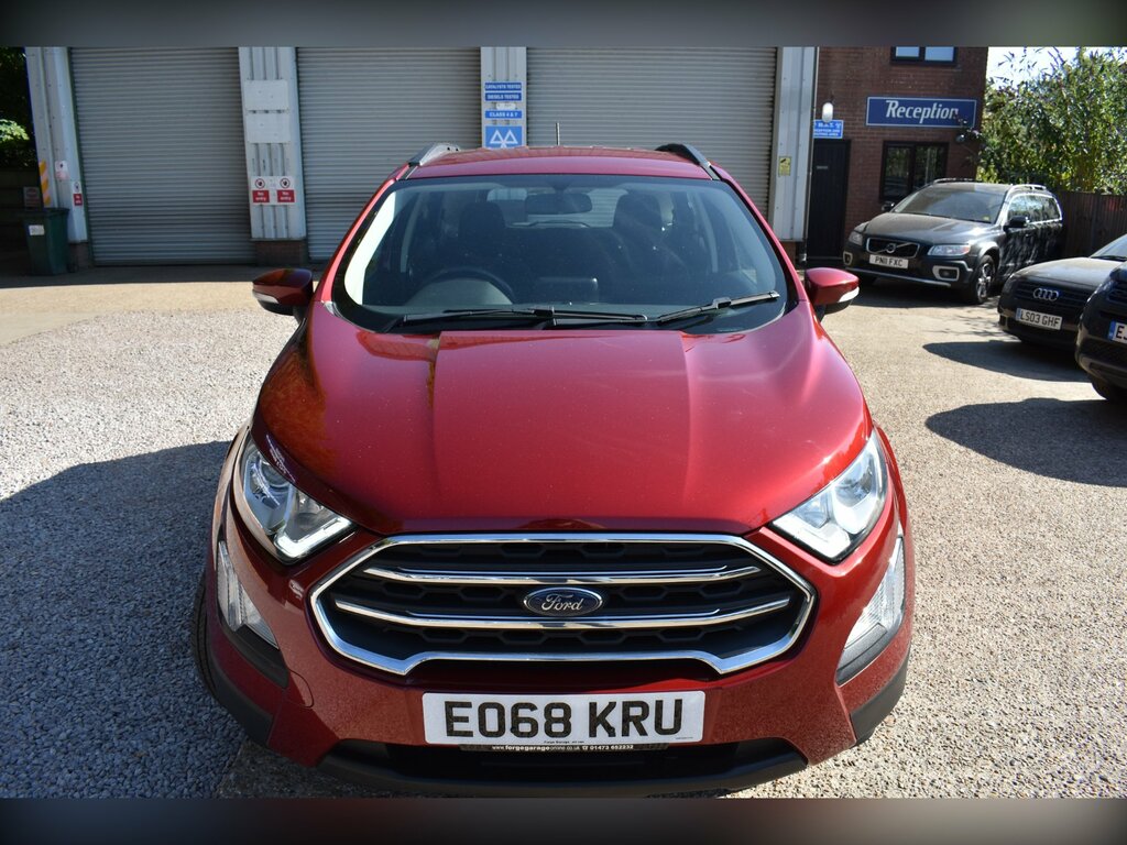 Ford Ecosport 1.0T Ecoboost Zetec Suv Euro 6 EO68KRU Red #4
