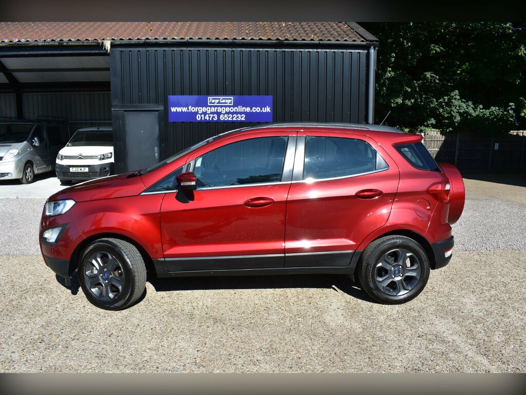 Ford Ecosport 1.0T Ecoboost Zetec Suv Euro 6 EO68KRU Red #6