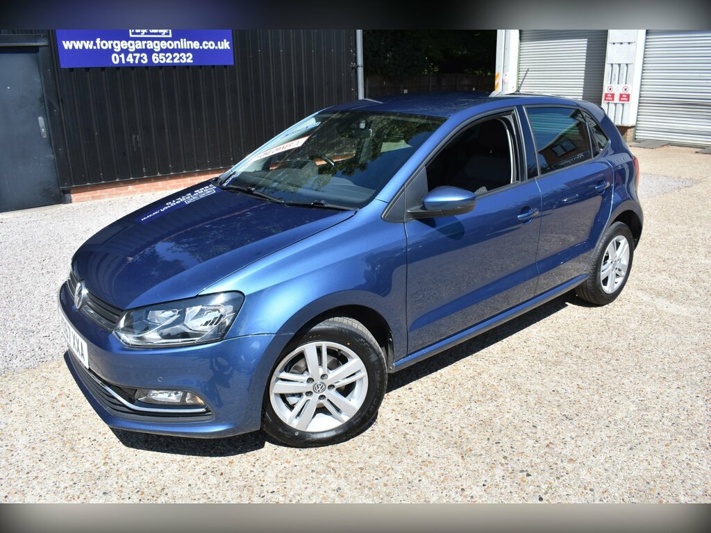 Volkswagen Polo 1.2 Tsi Match Edition Hatchback Blue #4