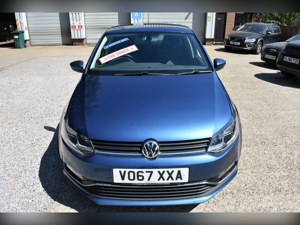 Volkswagen Polo 1.2 Tsi Match Edition Hatchback Blue #3
