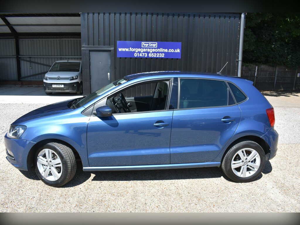 Volkswagen Polo 1.2 Tsi Match Edition Hatchback Blue #5